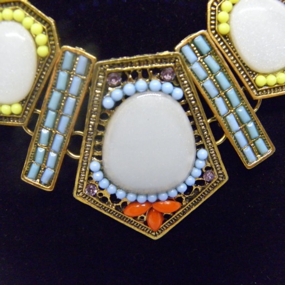 Colorful Boho Statement Choker/Necklace - Picture 3 of 7